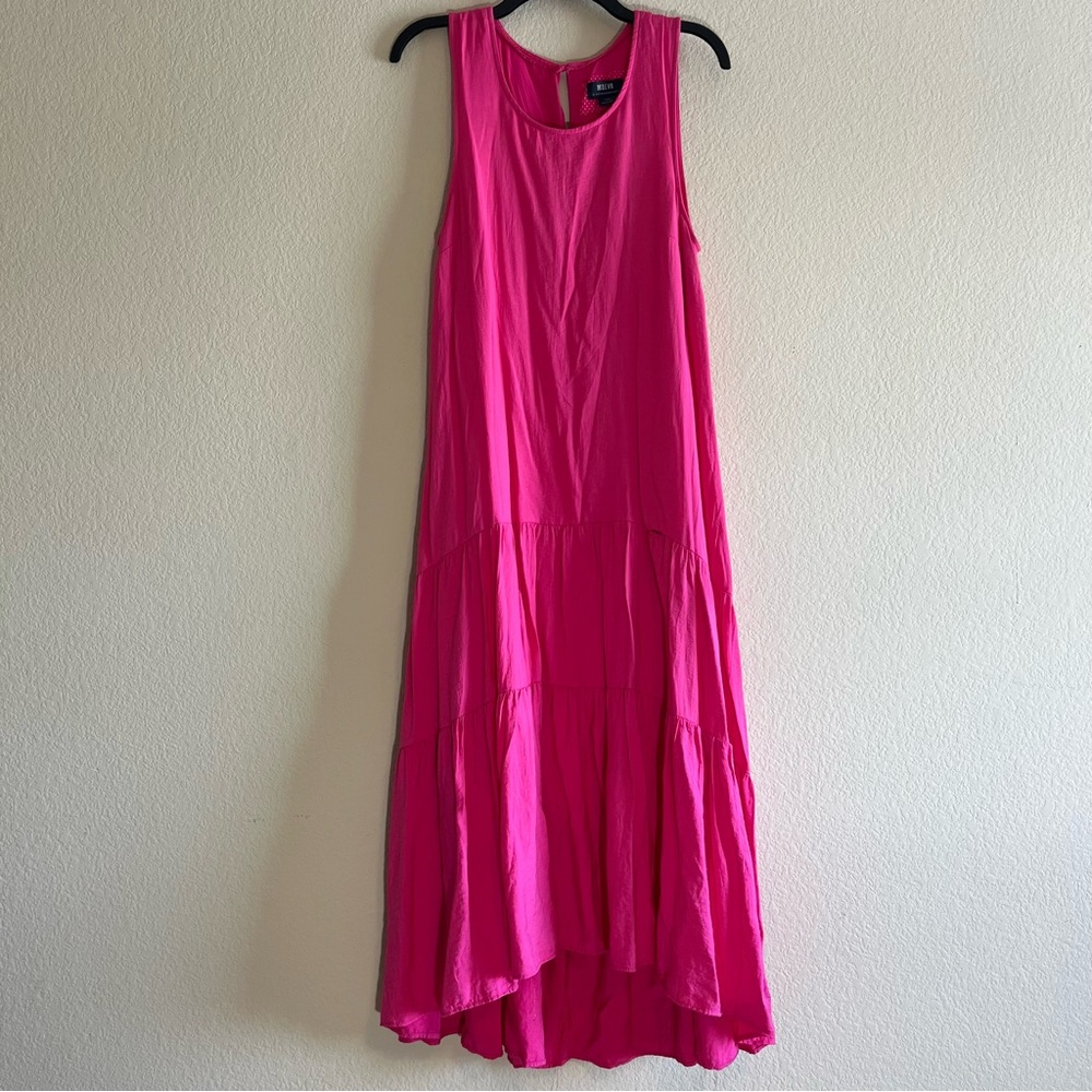 Maeve by Anthropologie Pink Dress, Women's Size Large, Sleeveless, Flowy